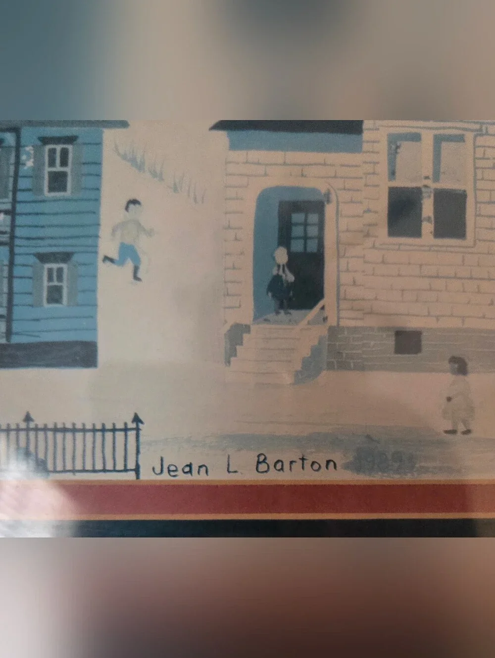 Historic Cape May Lighthouse New Jersey Lithograph By Jean L. Barton 26.5